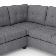 Ashbury 5-Seater Modern Sectional Sofa