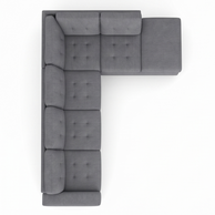 Ashbury 5-Seater Modern Sectional Sofa