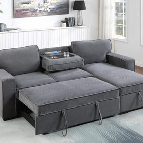 3-Seater Luxury Storage Sofa