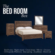 Modern Complete Bedroom Box with Mattress