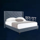 Complete Bed Set with Orthopedic Mattress
