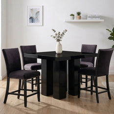 Modern Counter Height Dining Table Set – 4 Seater