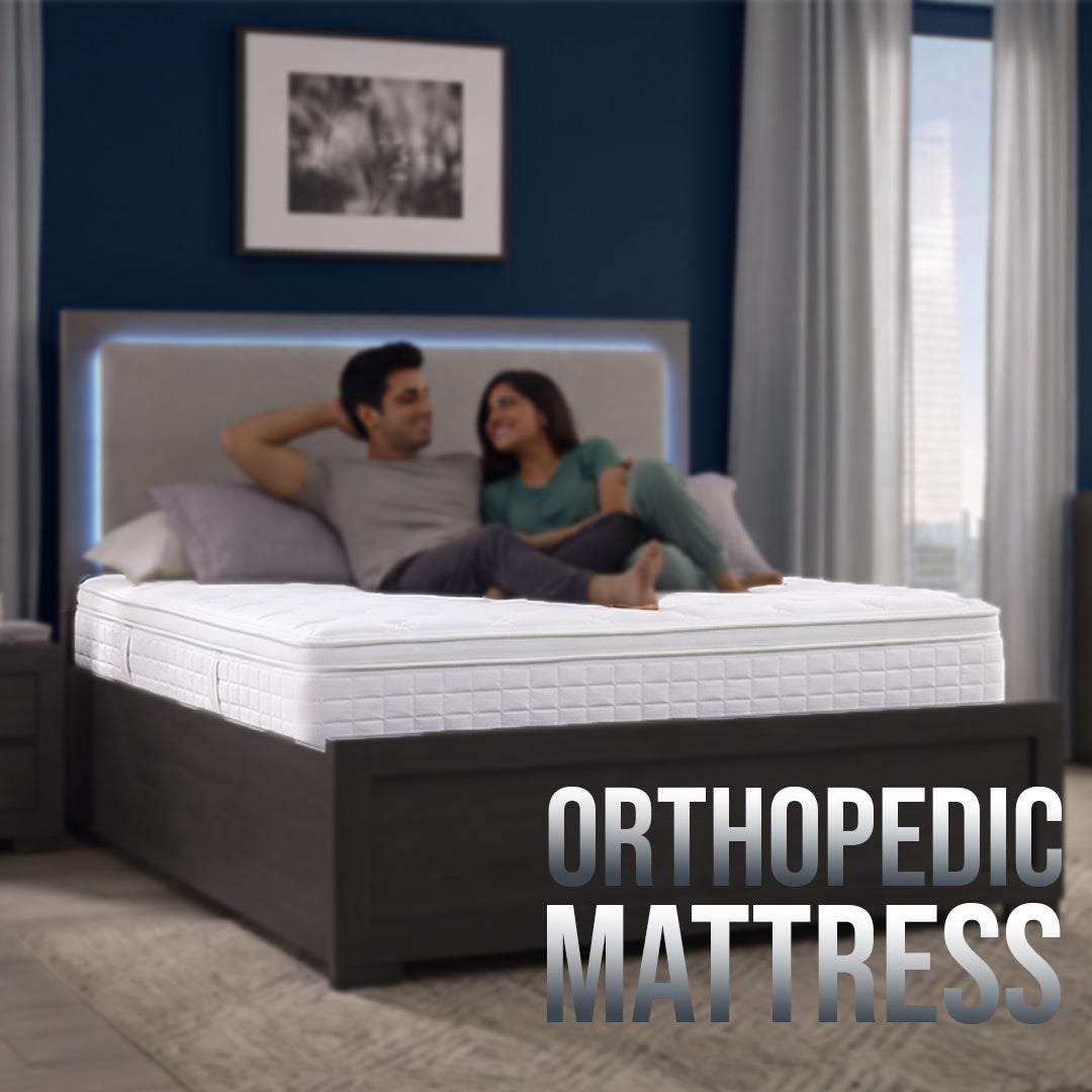 Complete Bed Set with Orthopedic Mattress