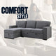 3-Seater Luxury Storage Sofa