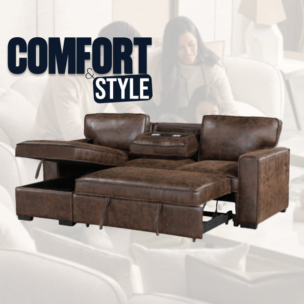 3-Seater Luxury Storage Sofa