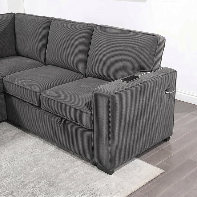 3-Seater Luxury Storage Sofa